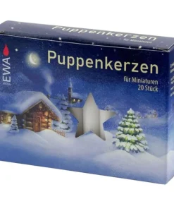 20 Bougies Anniversaire, Puppenkerzen 10 Mm