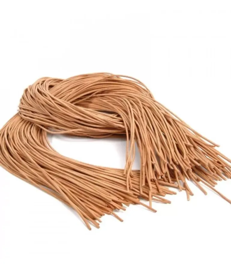 10 Cordelettes En Cuir Pour Suspensions De Sapin