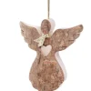 Ange De Noël A Suspendre Avec Un Coeur, 6,5 Cm