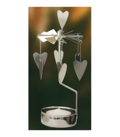 Bougeoir Carrousel Coeurs Saint-Valentin