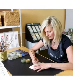 Bougie Déco De Noël Motif Village Sous LÀ Neige