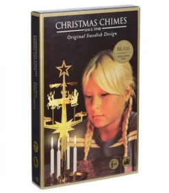 Carillon Père Noël Dore