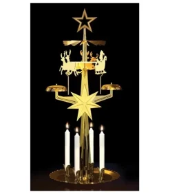 Carillon Père Noël Dore