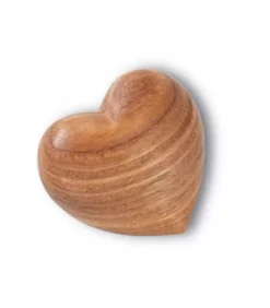 Coeur En Bois, 5 Cm