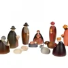 Crèche De Noël Complete Avec 12 Personnages 12 Cm