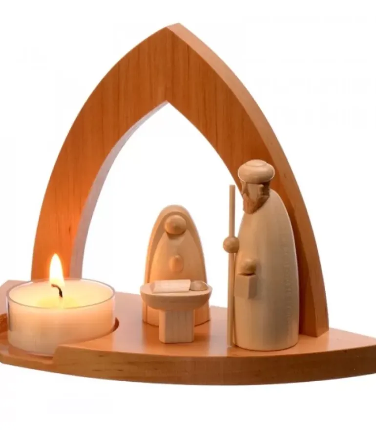 Crèche Design Avec Bougeoir