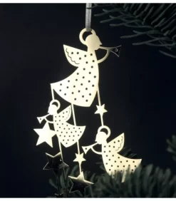 Déco Sapin Design, Anges Avec Etoiles