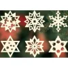 Etoiles En Bois. Déco Sapin De Noël, 6 Motifs Differents - N° 7