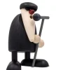 Figurine Jazz, Chanteur Devant Un Micro