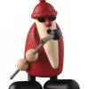Figurine Père Noël Chanteur Et Micro