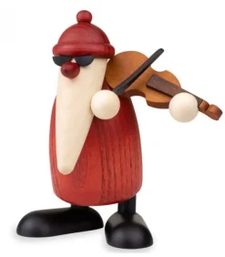 Figurine Père Noël Violoniste