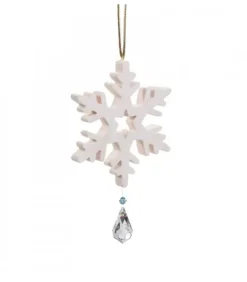 Flocon De Neige A Suspendre Avec Cristal Swarovski N° 2