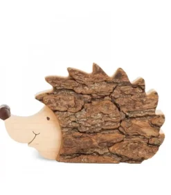 Herisson En Bois, 14 Cm