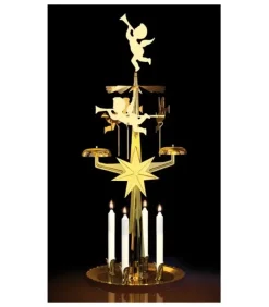 Kit Carillon Des Anges Dore + Bougies