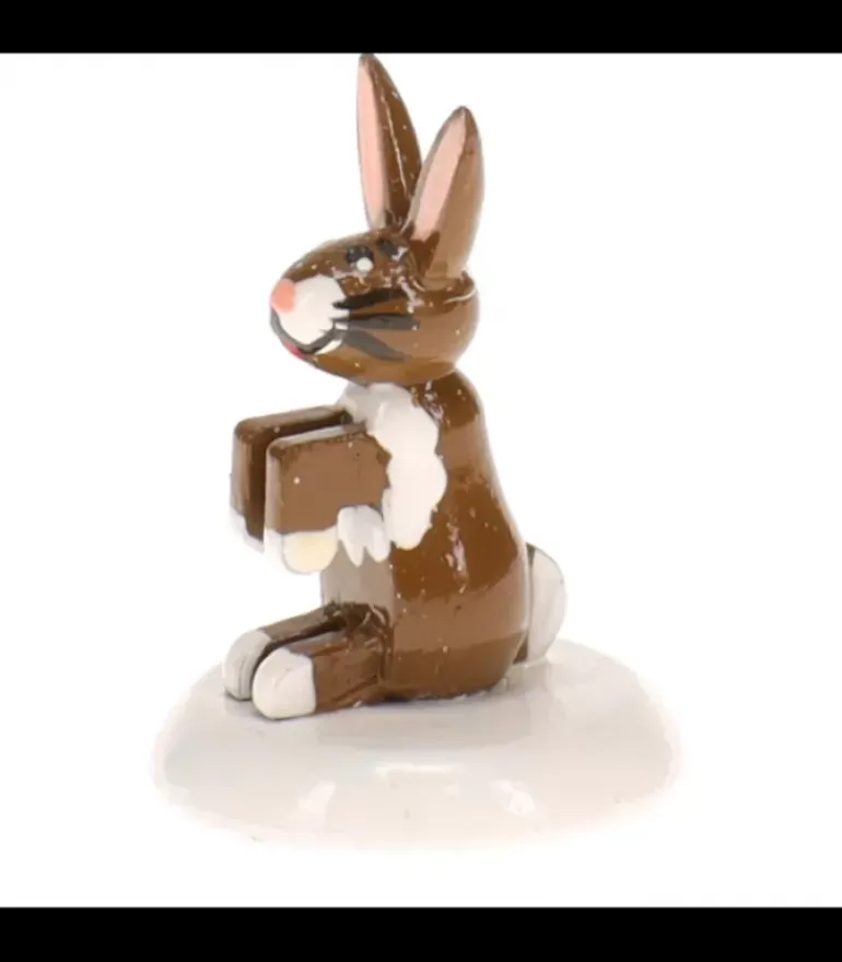 Lapin , Village De Noël Miniature