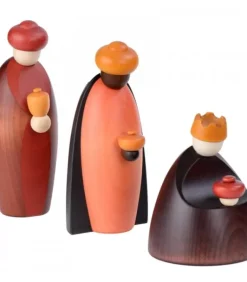 Les Trois Rois Mages Et Leurs Offrandes, 12 Cm