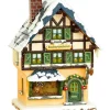Maison Eclairee Pour Figurine De Noël Miniature Winterkinder, La Patisserie