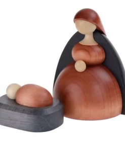 Nativite, Petit Jesus, Joseph, Marie, 12 Cm