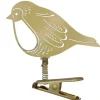 Oiseau A Clipser Sur Le Sapin De Noël