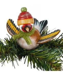 Oiseau Décoratif A Clipser, Chardonneret