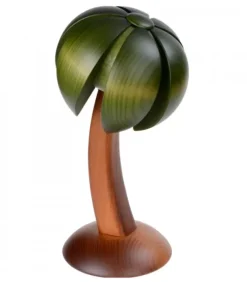 Palmier En Bois Décoratif Pour Crèche De Noël, 22 Cm