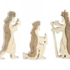 Personnages Crèche De Noël, Les Trois Rois Mages, 10 Cm