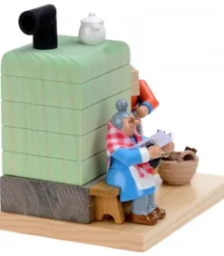 Poele Brule-Encens Grand-Père Et Grand-Mere