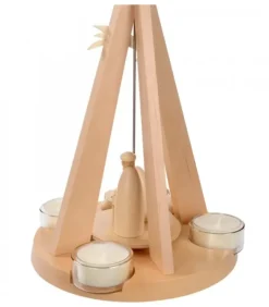 Pyramide De Noël Bois Au Design Moderne
