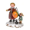 Village De Noël Miniature, Maman Et Fillette