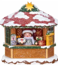 Village Noël Miniature, Chalet Marche De Noël La Poste