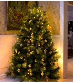 Voile Guirlande Pour Sapin De Noël, 250 Diodes Led